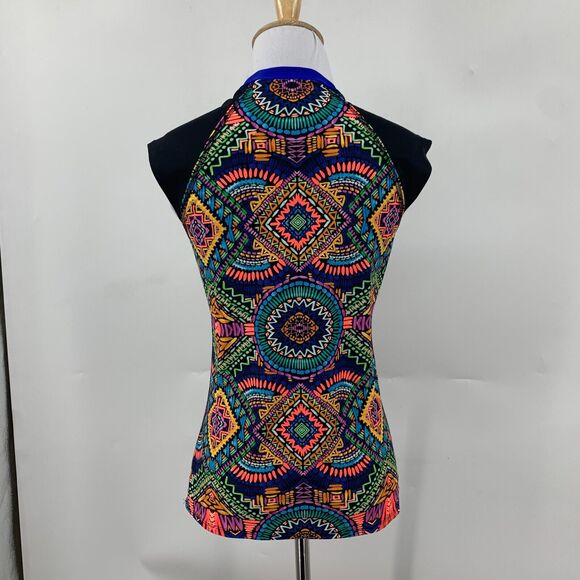 Body Glove Karma Exhale Rash Guard Womens S Small Black Split Neck Cap Sleeves - Picture 6 of 12